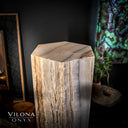 Ice Onyx Hexagon Floor Lamp #2 - Decor