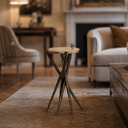 Forged Metal Agate Table (Sticks and Stones) - #2