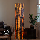 Tangerine Onyx Floor Lamp #3