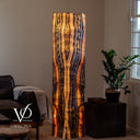 Tangerine Onyx Floor Lamp #3