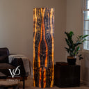 Tangerine Onyx Floor Lamp #3