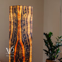Tangerine Onyx Floor Lamp #3