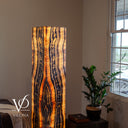 Tangerine Onyx Floor Lamp #3
