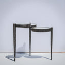 Forged Metal Agate Table (3 Tiers) - #1