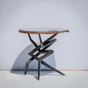 Forged Metal Agate Table (Crazy Legs) - #1