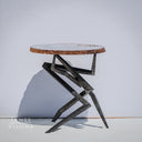 Forged Metal Agate Table (Crazy Legs) - #1
