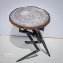 Forged Metal Agate Table (Crazy Legs) - #1