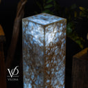 Arctic Onyx Floor Lamp - Small - 31.5"H x 8"W - Square - #2