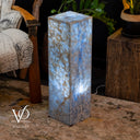 Arctic Onyx Floor Lamp - Small - 27.5"H x 8"W - Square - #4