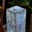 Arctic Onyx Floor Lamp - Small - 27.5"H x 8"W - Square - #4