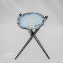 Forged Metal Agate Table (Sticks and Stones) - #1