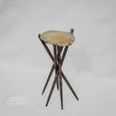 Forged Metal Agate Table (Sticks and Stones) - #2