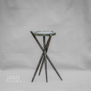 Forged Metal Agate Table (Sticks and Stones) - #3