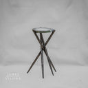 Forged Metal Agate Table (Sticks and Stones) - #3