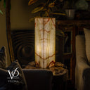 Bamboo Onyx Table Lamp – Light Edition #1 – 19.75" Tall × 6" Wide