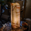 Bamboo Onyx Table Lamp – Light Edition #1 – 19.75" Tall × 6" Wide