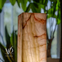 Bamboo Onyx Table Lamp – Light Edition #1 – 19.75" Tall × 6" Wide