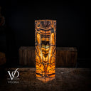 Aqua Onyx Floor Lamp - Medium - 49.5"H x 12"W - Square - #13