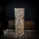 Aqua Onyx Floor Lamp - Medium - 49.5"H x 12"W - Square - #13