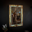 Aqua Onyx Crystal Mirror #1 (Rectangle)