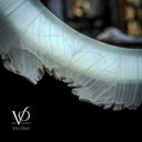 White Ice Onyx Mirror #1 (Circle)