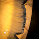 White Ice Onyx Mirror #1 (Circle)