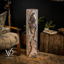 Sahara Onyx Floor Lamp - Cylinder - 39.5" Tall, x 9.5" D - (Small - #2)