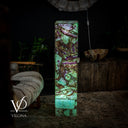 Fluorite Floor Lamp - Medium - 43.5"H x 10"W - Square - #10