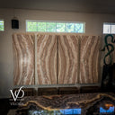 Sahara Onyx Wall Panels (Exotic Quad Set #4)