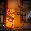Onyx Table Lamp - Divina Claire 18" Tall, x 8" Diameter (Large #3)