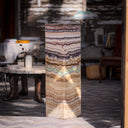 Aqua Onyx Floor Lamp - Medium - 43.5"H x 12"W - Square - #14