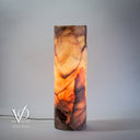 Onyx Table Lamp - Divina Claire 18" Tall, x 5.5" Diameter (Medium #3)