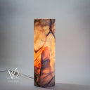 Onyx Table Lamp - Divina Claire 18" Tall, x 5.5" Diameter (Medium #3)