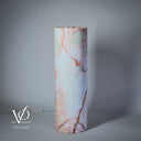 Onyx Table Lamp - Divina Claire 18" Tall, x 5.5" Diameter (Medium #3)