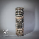 Tangerine Onyx Table Lamp - 20" Tall, x 5.5" Diameter - (Medium #14)