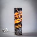 Aqua Onyx Lamp -  20" Tall, x 5.5" Diameter - (Medium #27)