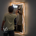 White Ice Mirror #1 (Rectangle)