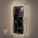 White Ice Mirror #1 (Rectangle)