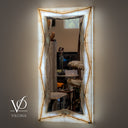 White Ice Mirror #1 (Rectangle)