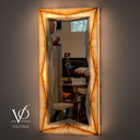 White Ice Mirror #1 (Rectangle)