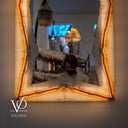 White Ice Mirror #1 (Rectangle)