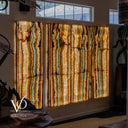 Exotic Aqua Onyx Wall Panels (Quad Set #1)