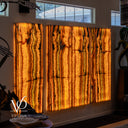 Exotic Aqua Onyx Wall Panels (Quad Set #1)