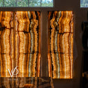 Exotic Aqua Onyx Wall Panels (Quad Set #1)