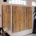 Exotic Aqua Onyx Wall Panels (Quad Set #1)