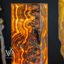 Honeycomb Onyx Floor Lamp -Exotic - Large - 55” Tall, 11.75 x 11.75" Square - #3