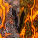 Honeycomb Onyx Floor Lamp -Exotic - Large - 55” Tall, 11.75 x 11.75" Square - #3