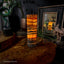 Tangerine Sierra Onyx Crystal Table Lamp #1 - Desk Lamp