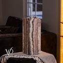 Rosa Onyx Live Edge Table Lamp – 16" Tall × 6" Square #1
