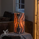 Rosa Onyx Live Edge Table Lamp – 16" Tall × 6" Square #3